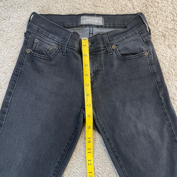 Free People Charcoal Flare Jeans Size 25 - Picture 5 of 8